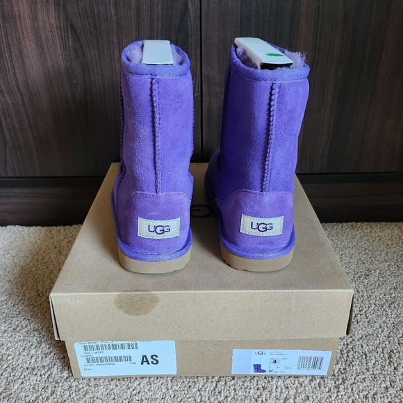 UGG Kids Classic 2 Purple - Picture 4 of 7